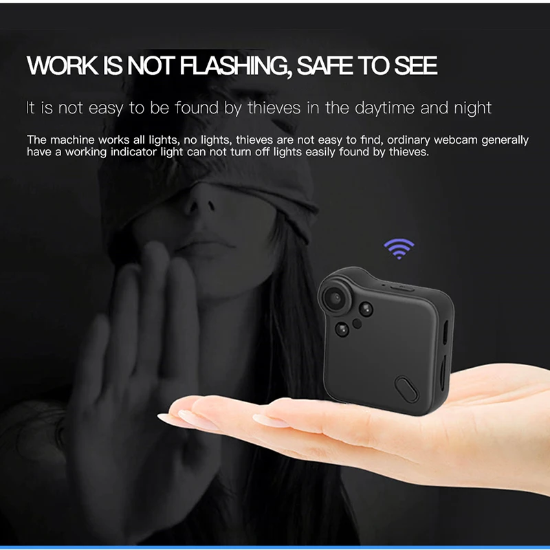 C1S WiFi мини камера FHD 1080P видеокамера ночное видение датчик движения IP веб