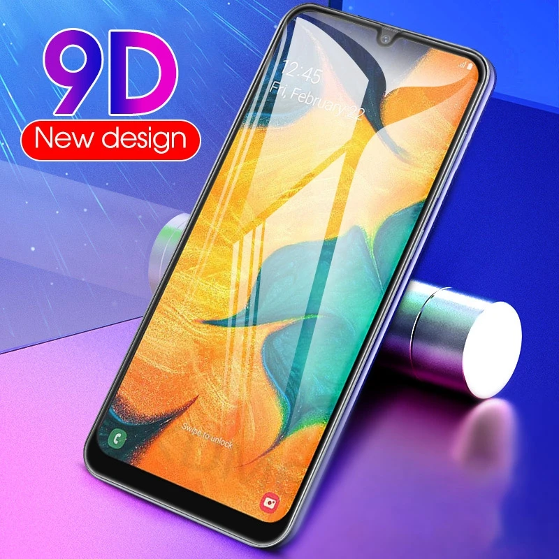 9D HD стекло закаленное для Samsung Galaxy A30 A50 A10 A20 M30 M10 M20 пленка полное покрытие Защита