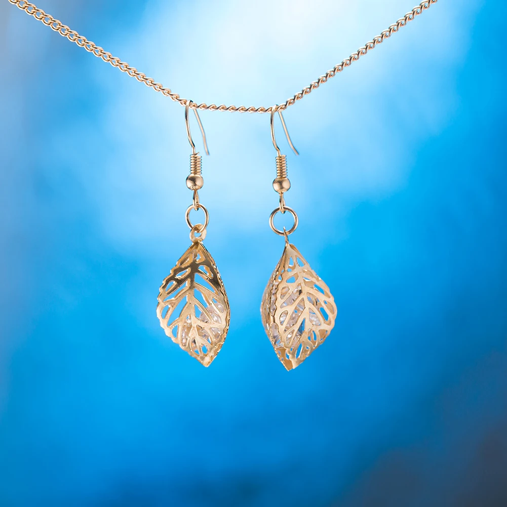 Серьги-подвески tai boucle d oreille glass voor vrouwen maitresse rosegold gouden friends importados a Dahu Rico | Украшения