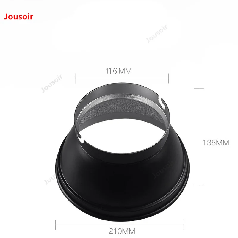 210 мм креплением Elinchrom Стандартный рефлектор диффузорного абажур козырек от