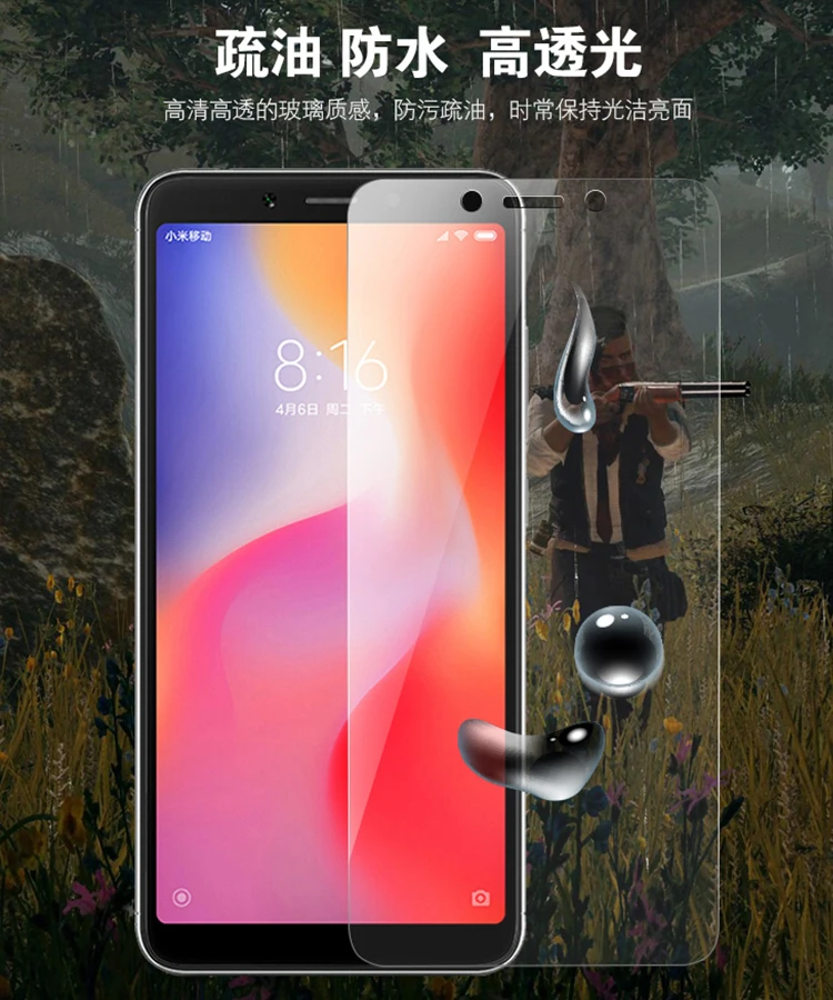 Высококачественная Защитная премиум-пленка для Xiaomi Redmi 6 Redmi6 из закаленного
