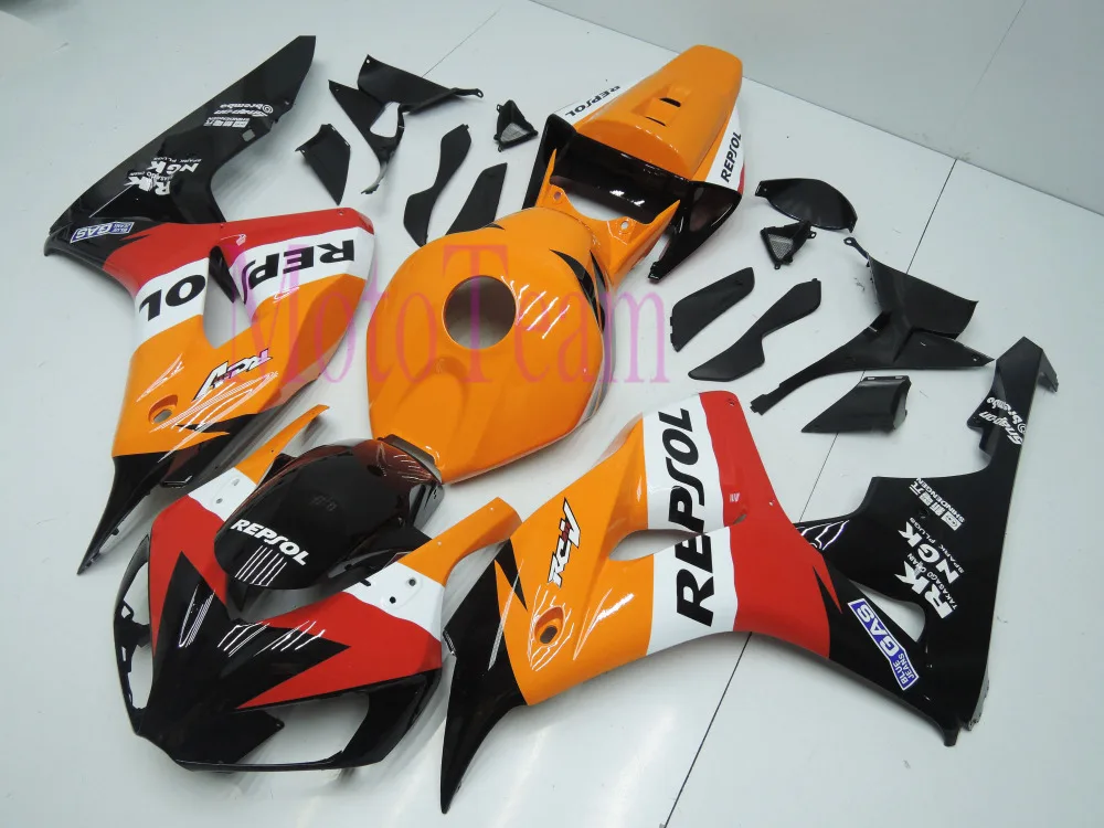 Новинка для Honda CBR1000RR CBR 1000RR 1000 RR 2006 2007 06 07 комплект обтекателей кузова ABS мотоцикла