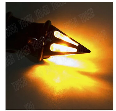 Поворотники 1 &quot25 мм рукоятка для Honda Yamaha Suzuki Kawasaki Street BMW KTM Aprilia Ducati мотоцикл