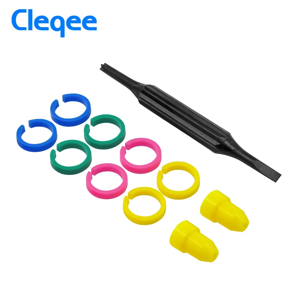 Cleqee 2 шт. P6060-60MHz осциллограф щуп зажимы X1/X10 DC-60MHz | Инструменты