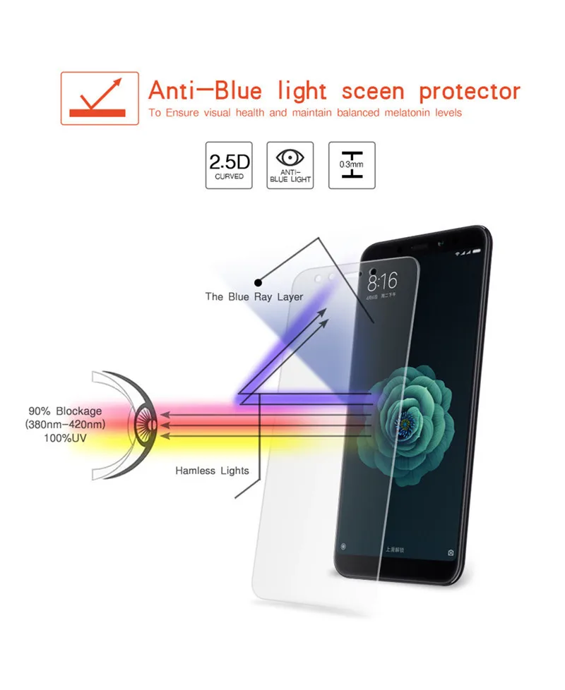 Закаленное стекло для Xiaomi mi A2 lite mi 9 se 3 mi x 2 3 mi A1 защита экрана полное покрытие пленка для Xao mi Xio mi 8 mi 8lite 8pro