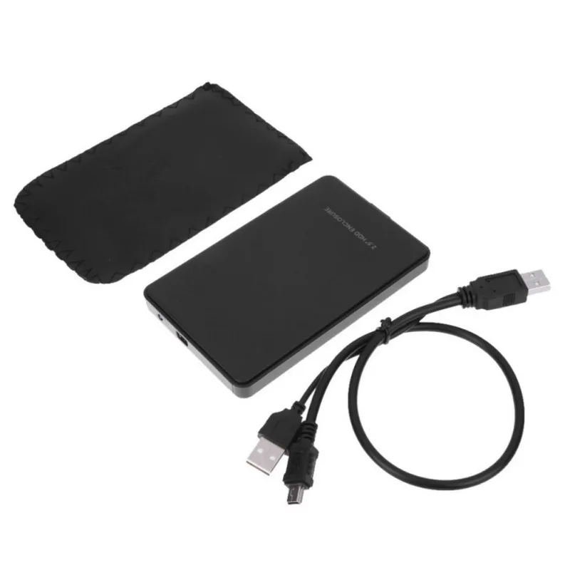 Новый внешний корпус жесткого диска USB 2 0 в IDE HDD 500 Гб портативный чехол для ПК