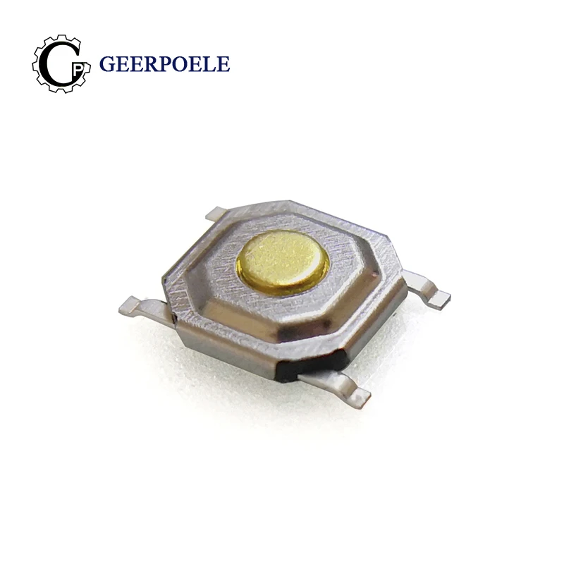 12V 5 2*5 2*1 мм 0.5A 4 Pin SMT нажимная кнопка металла переключатель тактильные микро