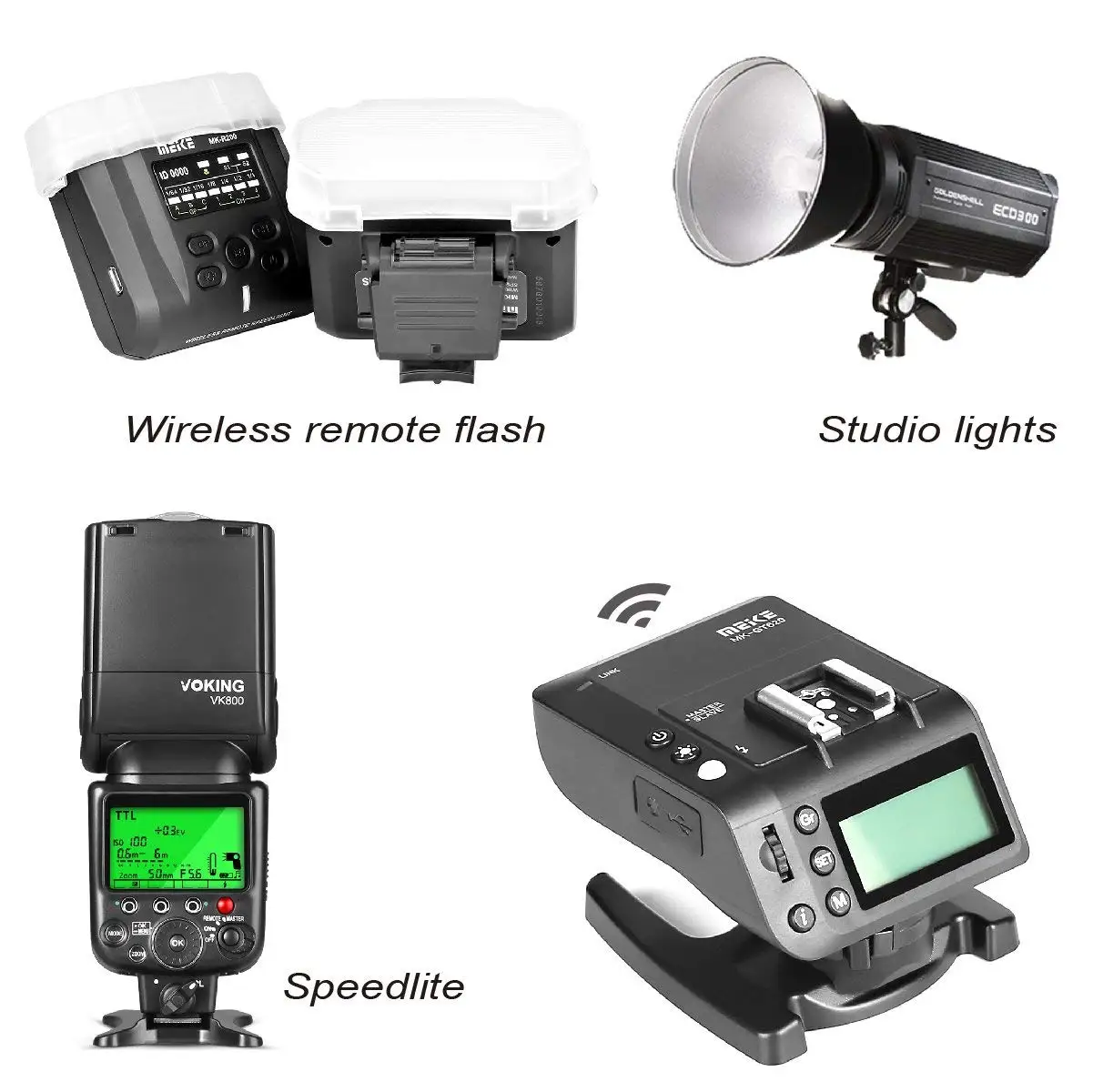 Meike MK MT24 двухконфорочная Lite вспышка для цифровой зеркальной камеры Canon Nikon Sony