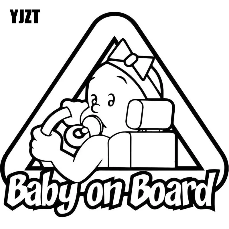Автомобильная виниловая наклейка с надписью BABY ON BOARD 15 х13 6 см|baby on board|on boardsticker vinyl |