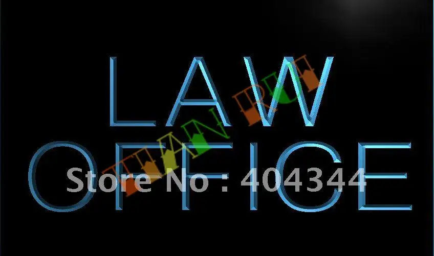 

LB407- Law Office Display Services NEW LED Neon Light Sign