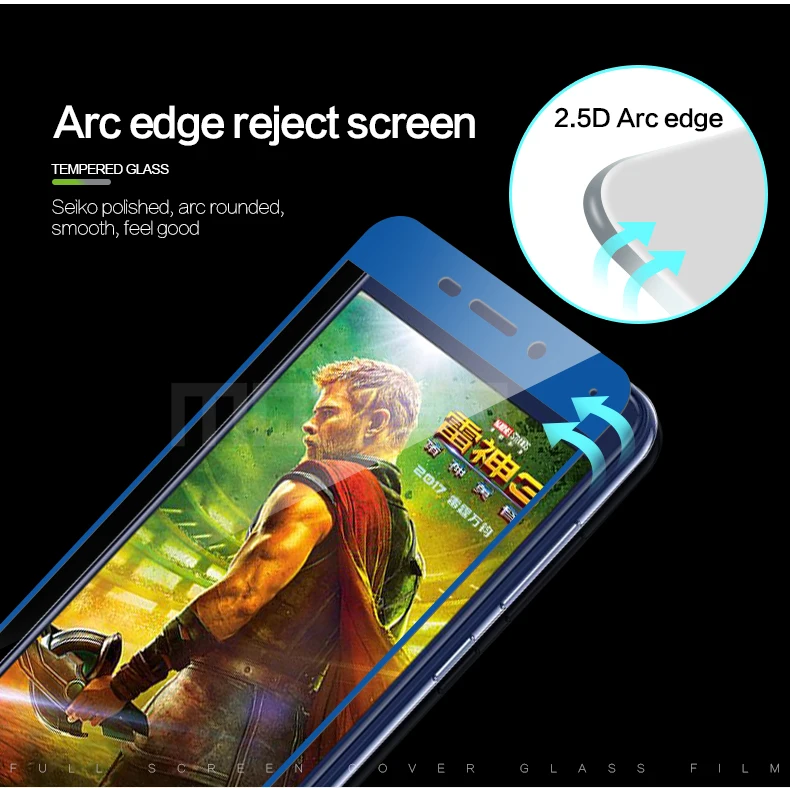 Mofi 9H закаленное стекло для Huawei honor V9 play 5 2 &quotЗащита экрана Защитная пленка