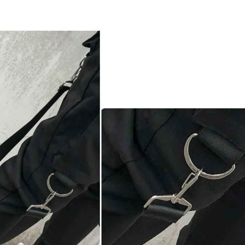 Брюки-карго мужские рваные в стиле хип-хоп с боковыми карманами | Мужская одежда