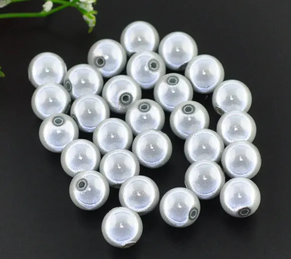 

Free Shipping 100pcs Miracle Acrylic Round Spacer Beads 12mm Dia. jewelry findings