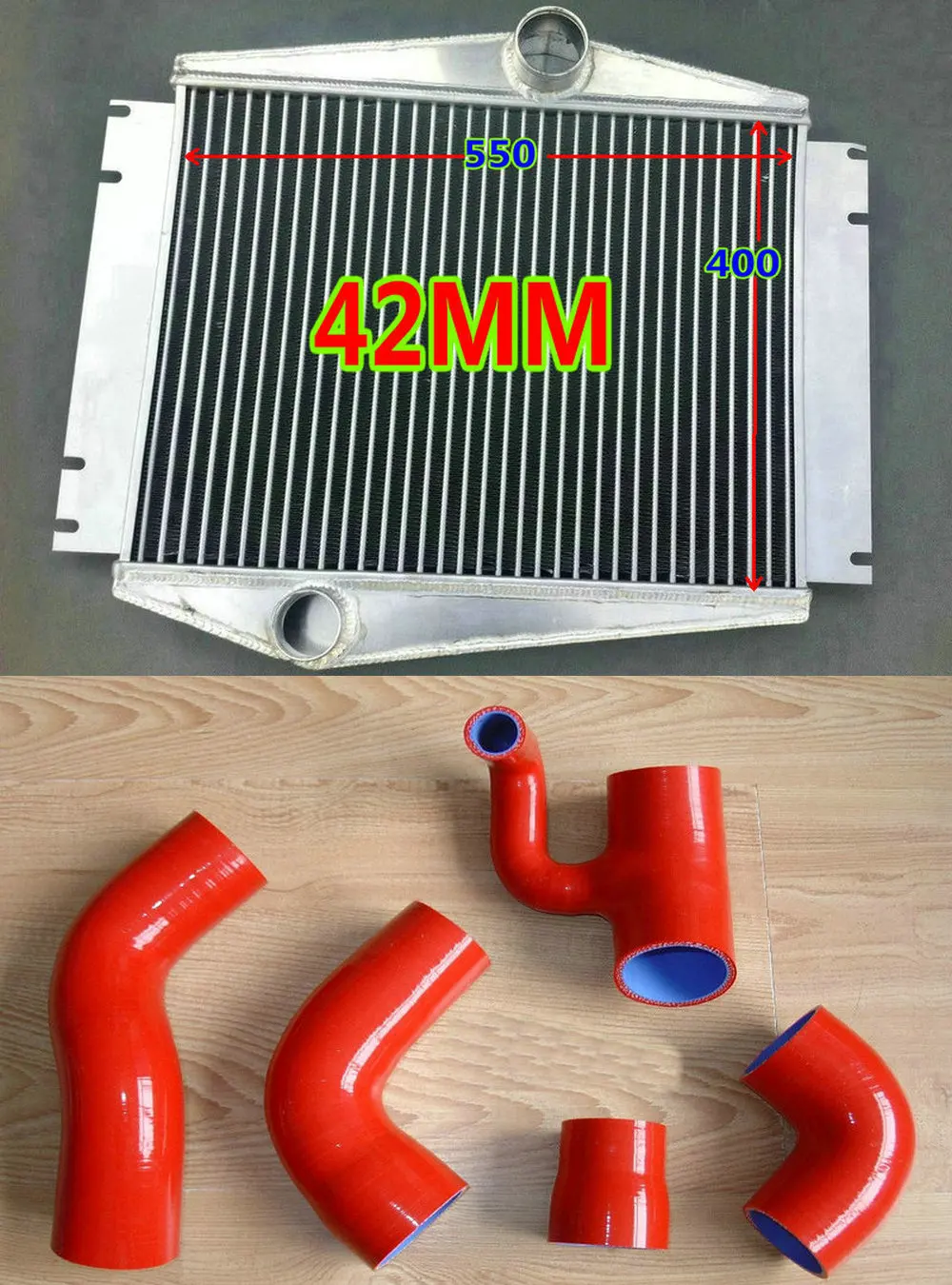 Алюминиевый турбо интеркулер и BOOST PIPE для Volvo 850 серия S70 V70 C70 P80/LS/LW T 5 R GLT 2.3L 2.4L