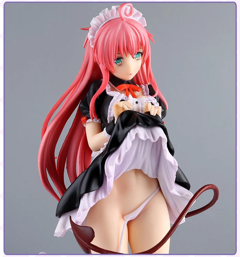 Фигурка аниме To Love Ru Lala Satalin Deviluke горничная Вер ПВХ 1/7 19 см сексуальная