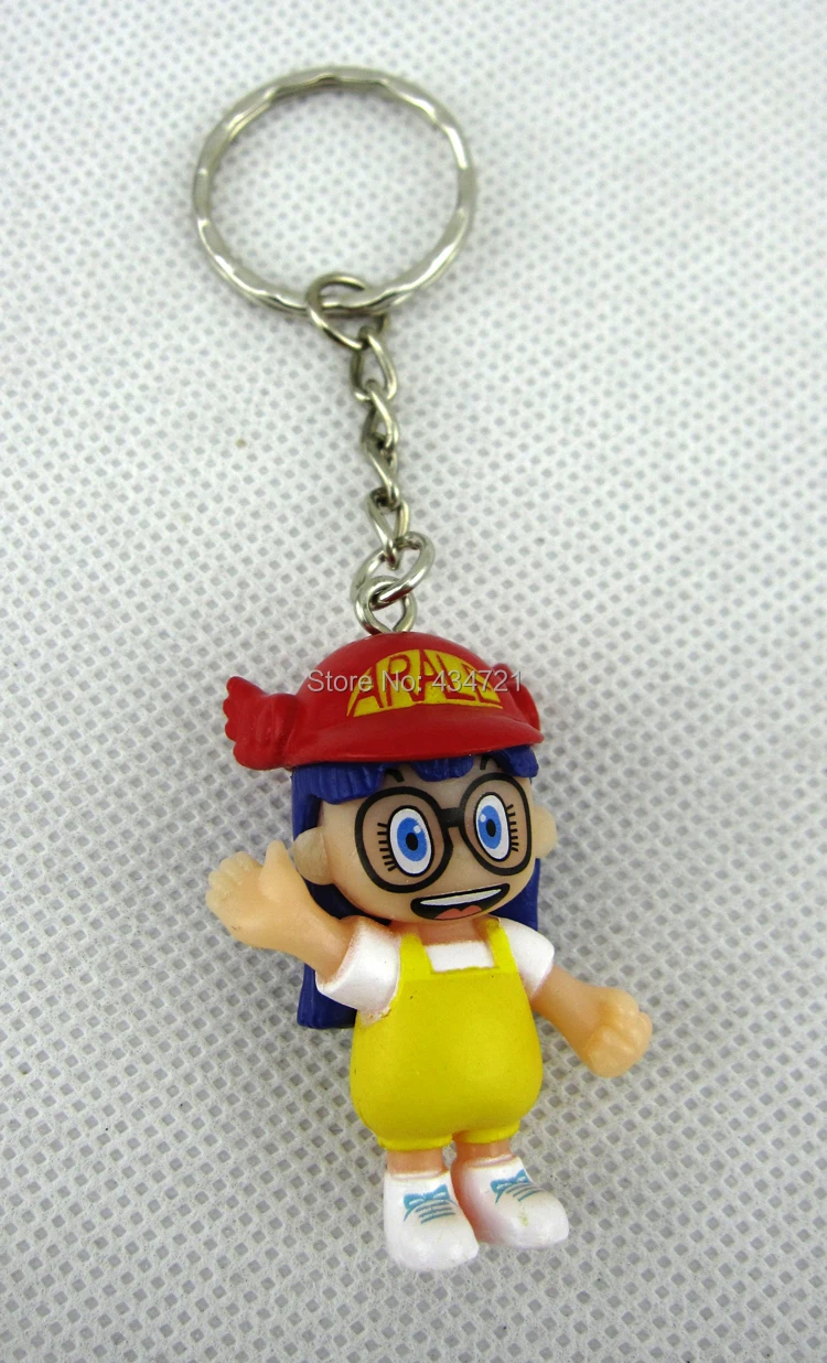 Новая подвеска Arale Японский комикс аниме Akira Toriyama Dr.Slump 4 см Брелок фигурка