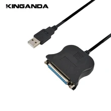 Кабель адаптер для принтера DB25 USB 2 0 1 папа на 25 контактов с
