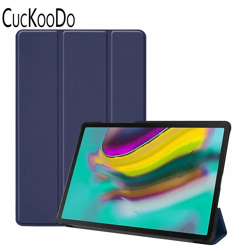 NavyBlue Для Samsung Galaxy Tab S5e 10,5 ''чехол ультра тонкий легкий умный корпус стоящий чехол для Galaxy Tab S5e 10,5 дюймов T720 T725 - Цвет: NavyBlue