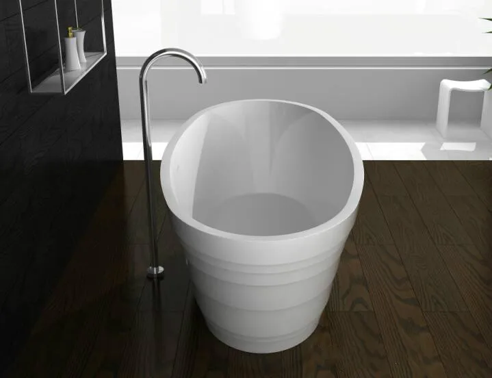 1800X850X600 мм BORLO каменная сплошная Ванна CORIAN отдельно стоящая 1001|bath tub door|bath curtaintub stone