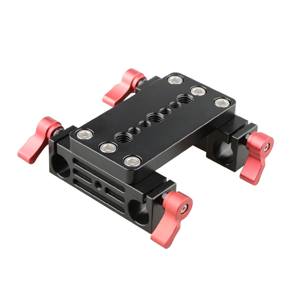 CAMVATE Камера Штатив Quick Release Монтажная пластина со штангой 15 мм Railblock зажим для DSLR