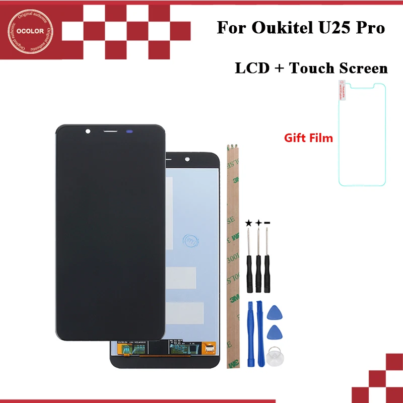 Ocolor для Oukitel U25 Pro ЖК дисплей + сенсорный экран 5 ''Аксессуары мобильных