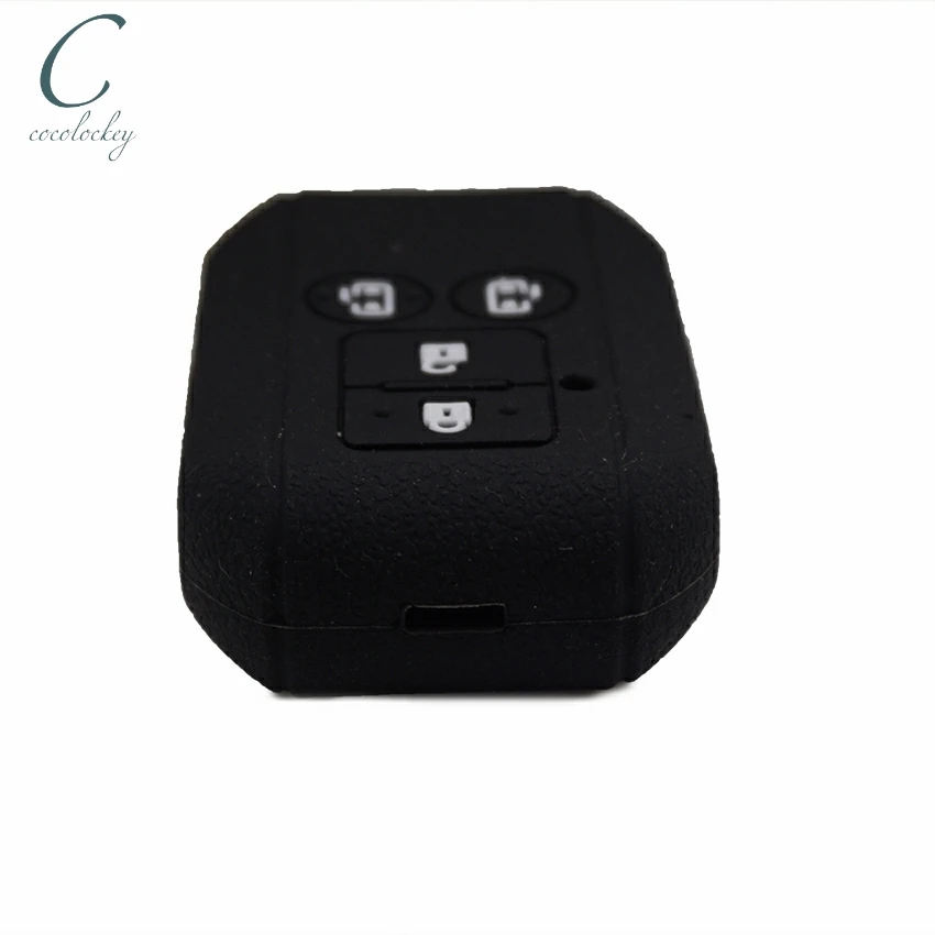 Cocolockey силиконовые ключи Fob чехол для suzuki swift универсал r Japan 2/3/4 кнопки смарт ключа