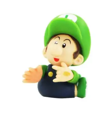 8 15 см аниме Super Mario Bros Bowser Koopa Yoshi Maker Луиджи гриб Peach Wario PVC Фигурки игрушки подарок