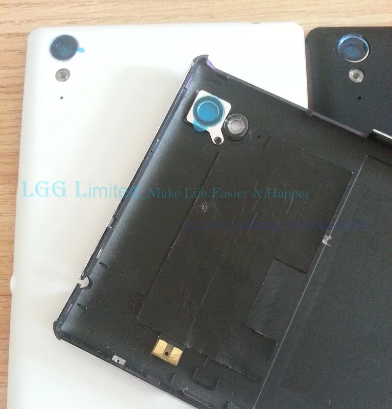 Для Sony Xperia T3 задняя крышка батарейного отсека D5102 D5103 D5106 M50w дверь служит защитной