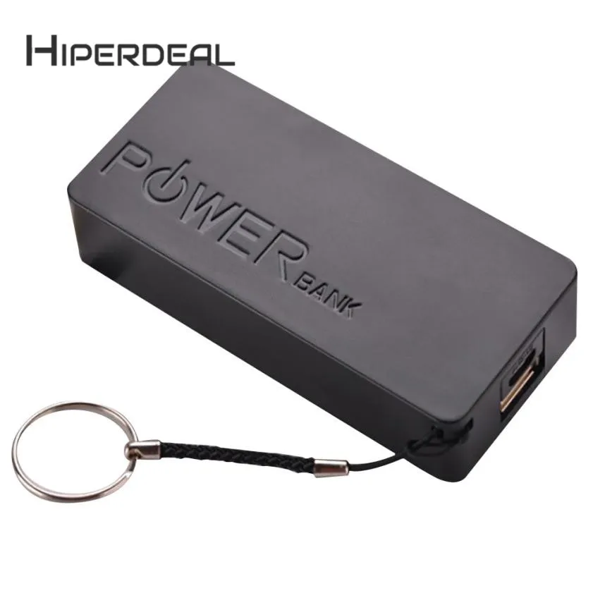HIPERDEAL Новый 5600 мАч 2X 18650 USB внешний аккумулятор зарядное устройство чехол DIY