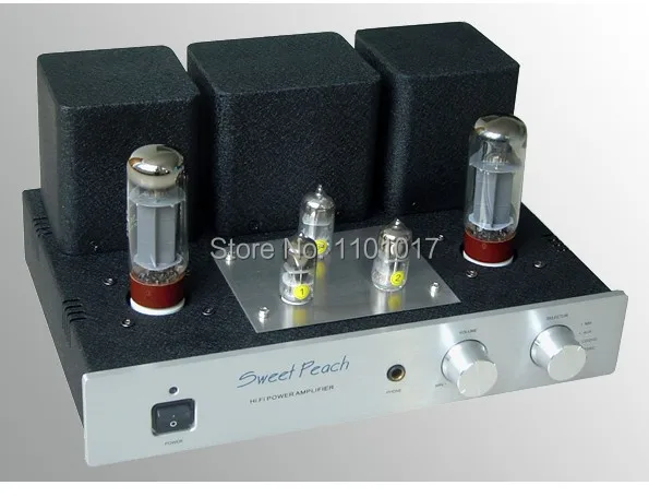 XiangSheng Сладкий персик SP EL34 ламповый усилитель HIFI EXQUIS мм Phono выход для наушников USB