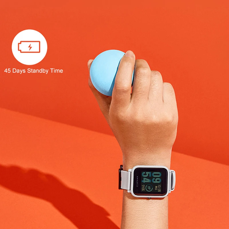 Смарт часы Huami Amazfit Bip монитор сердечного ритма фитнес трекер gps подключение умные