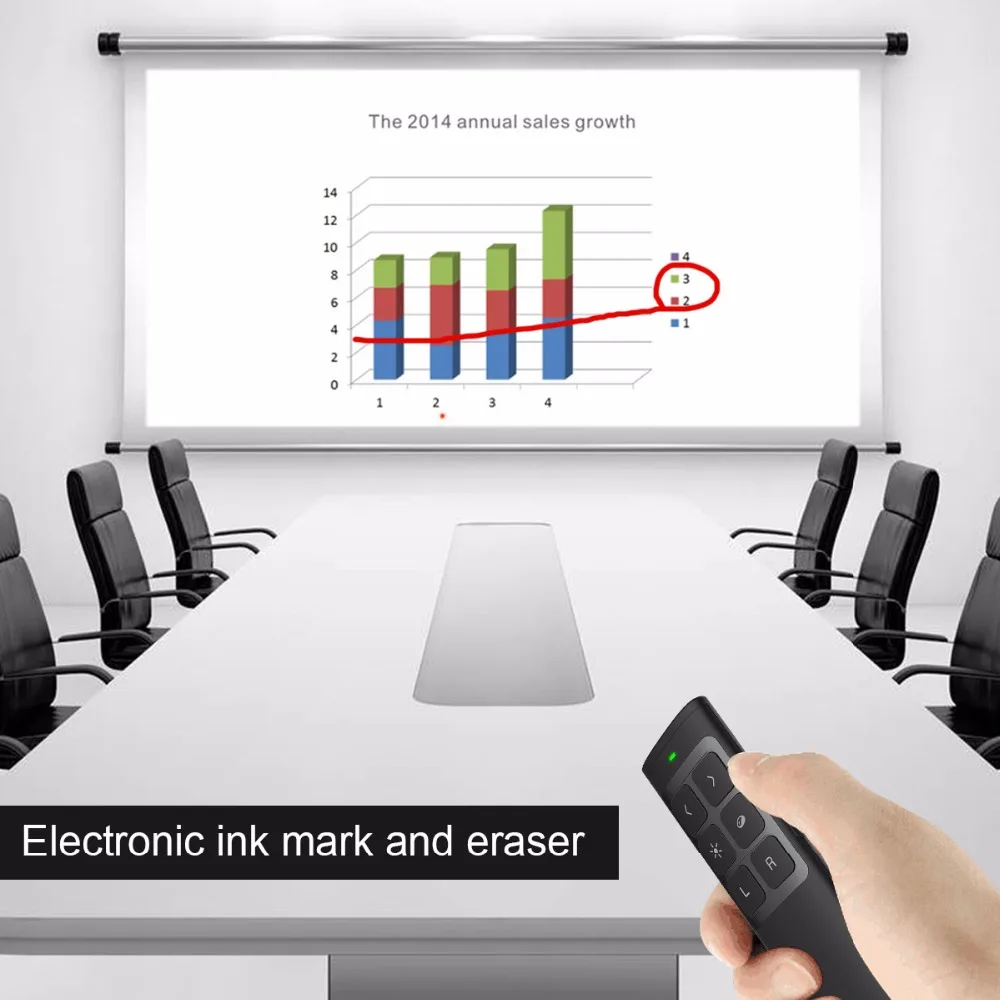 Doosl беспроводная мышь для презентаций Powerpoint 2 4 ГГц | Электроника