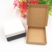 kraft paper candy box square shape wedding favor gift party supply packaging bag 50pcs wedding candy box