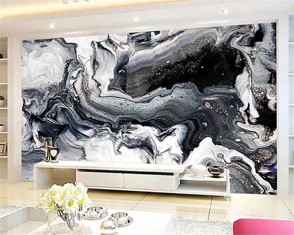 3D обои художественный мраморный фон европейская гостиная спальня ТВ росписи papel