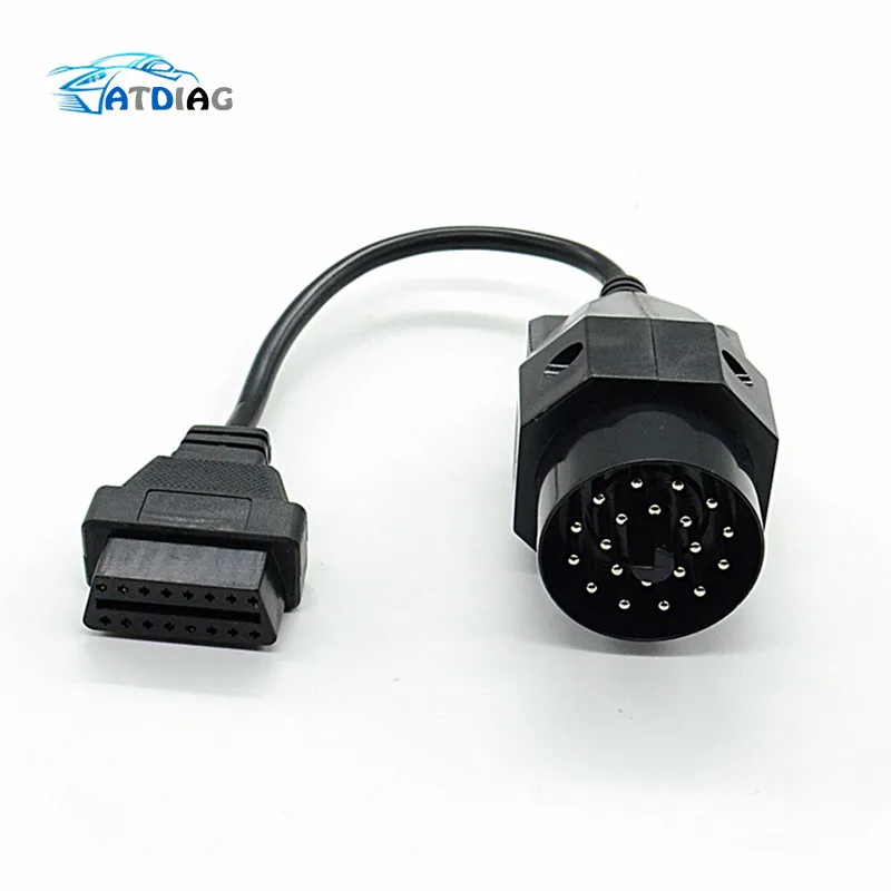 Лидер продаж адаптер OBD II для BMW 20 pin к OBD2 16 PIN гнездовой разъем e36 e39 X5 Z3 20pin новинка