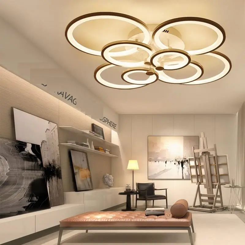 Декор Sufitowe лампа для гостиной Plafonnier современный светодиодный Plafondlamp Lampara Techo Luminaria