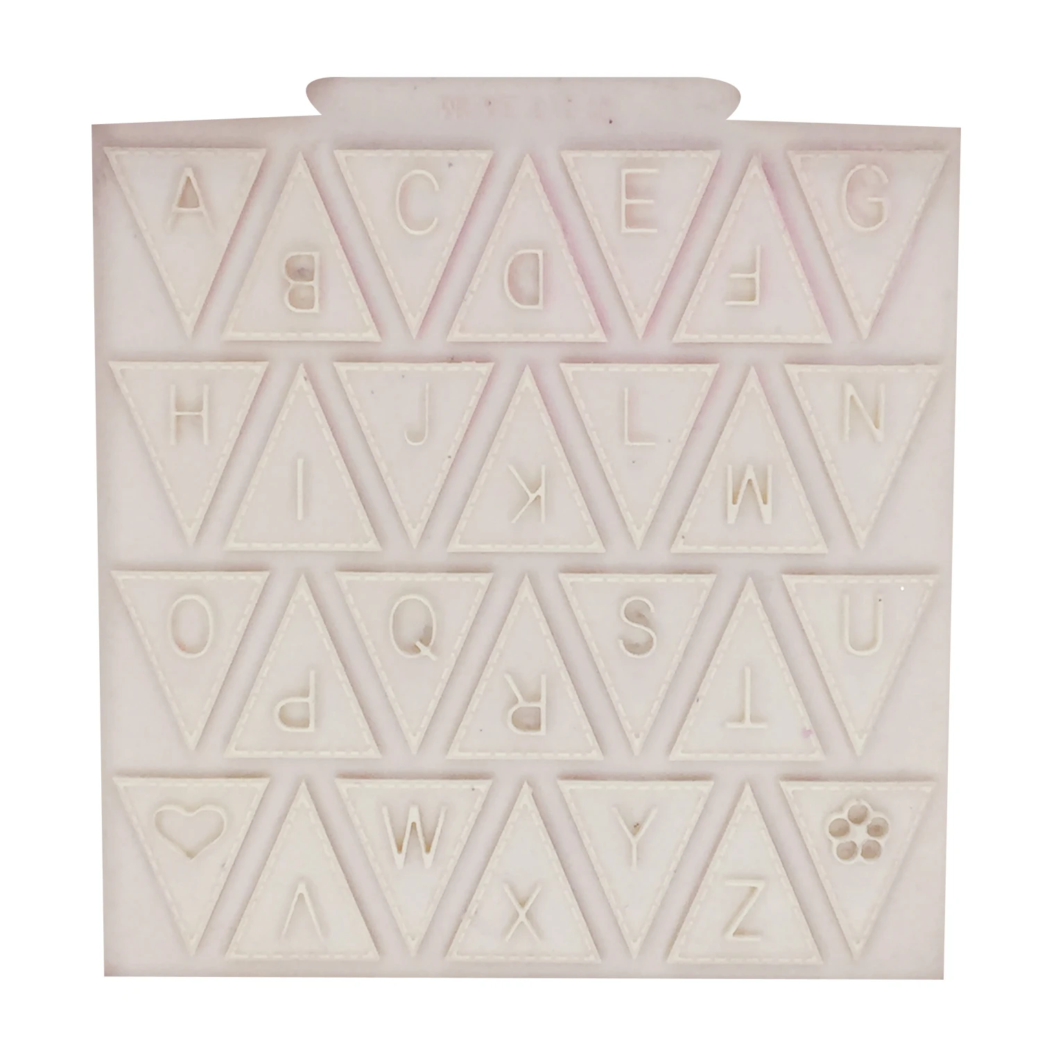 M0153 инструменты для приготовления пищи Форма флага 26 английская силиконовая