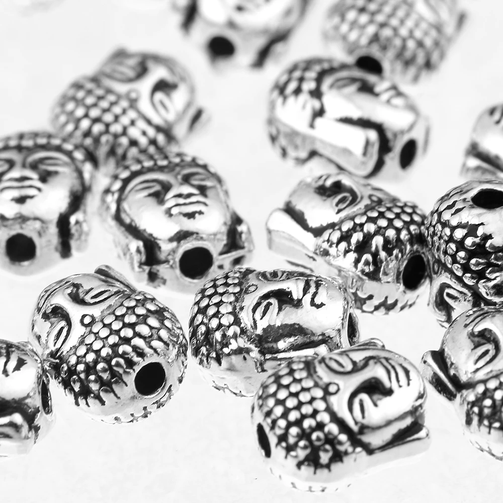 50 шт разделитель для бусин в форме Будды Бусины Подвески DIY ювелирные изделия