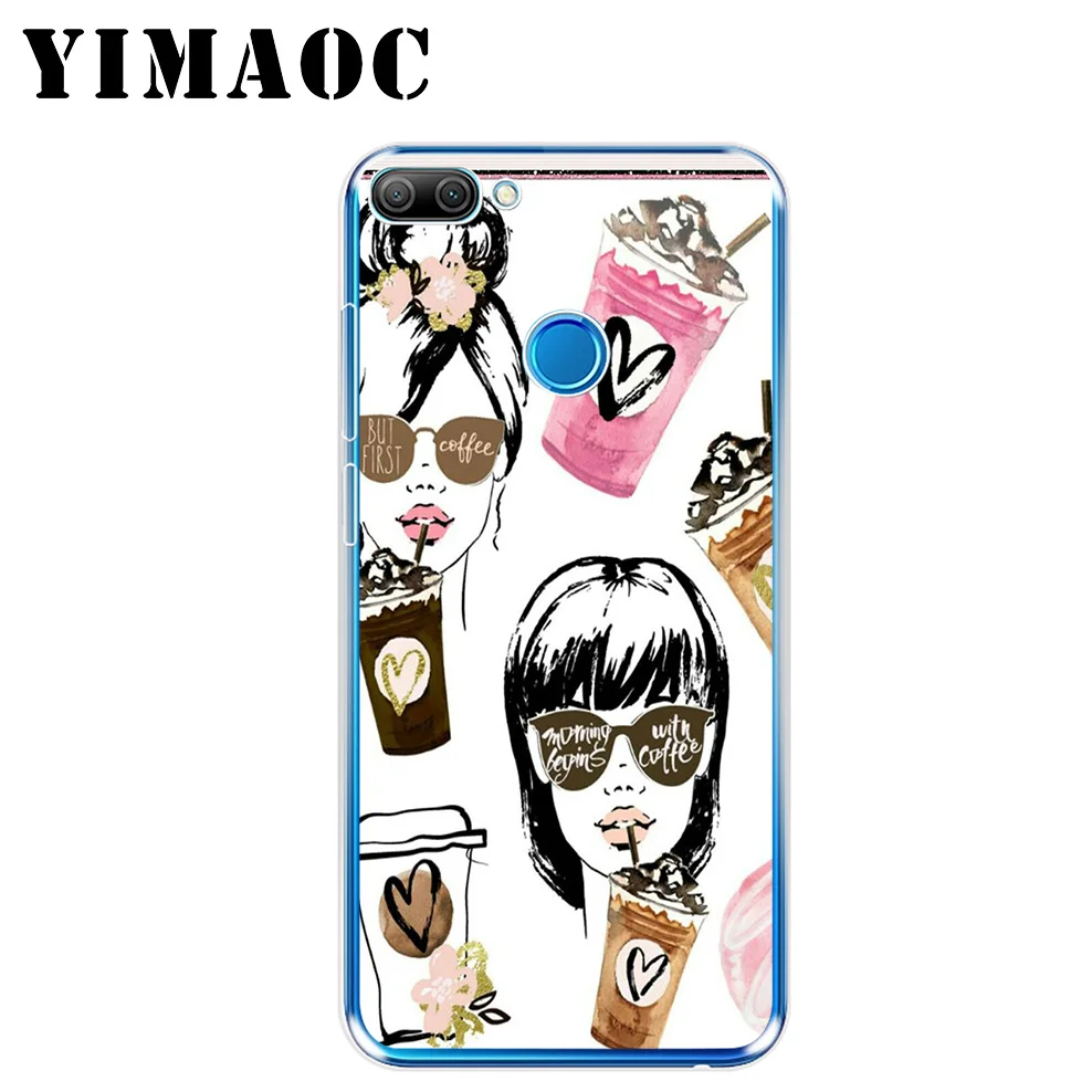 YIMAOC нормально но сперва кофе мягкий чехол для huawei Коврики 30 20 P30 P20 P10 P9 P8 2015 2016 2017 P