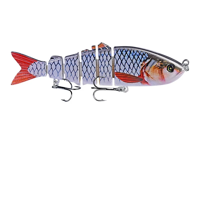 1 шт. мульти Соединенные приманки Crankbait 12 см 18 5 г искусственный 3D воблер с глазками