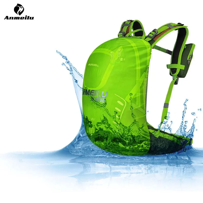 

ANMEILU Motorcycle Outdoor Sports 20L Backpacks + Hydration 2L Water Bladder Cycling Climbing Hiking Bag Travel Bags Rucksack