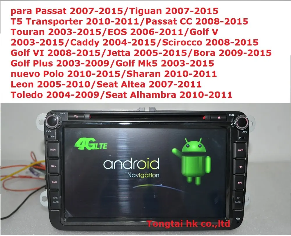 Android 8 1 для VW B6 tiguan golf jetta 2din автомобильный dvd gps wifi радио bluetooth рулевое колесо Canbus