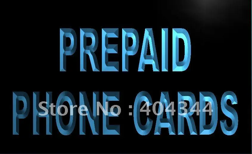

LB878- Prepaid Phone Card Mobile LED Neon Light Sign home decor crafts