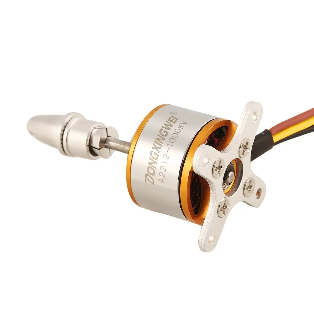 DXW A2212 2212 1000KV/1400KV 2 4S 3 17 мм бесщеточный двигатель для RC FPV с фиксированным крылом