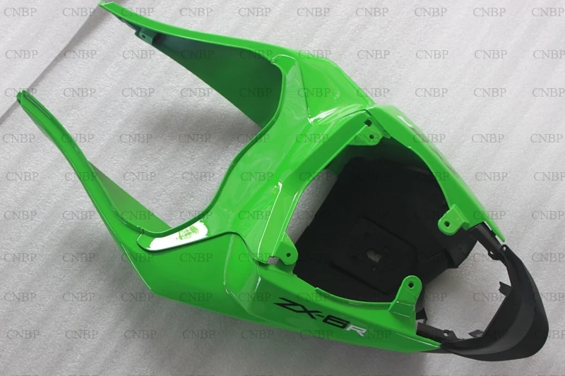 636 Zx-6r 2009 - 2012 Обтекатели 09 10 обтекатель Наборы Zx6r зелено-черный кузов | Дом и сад