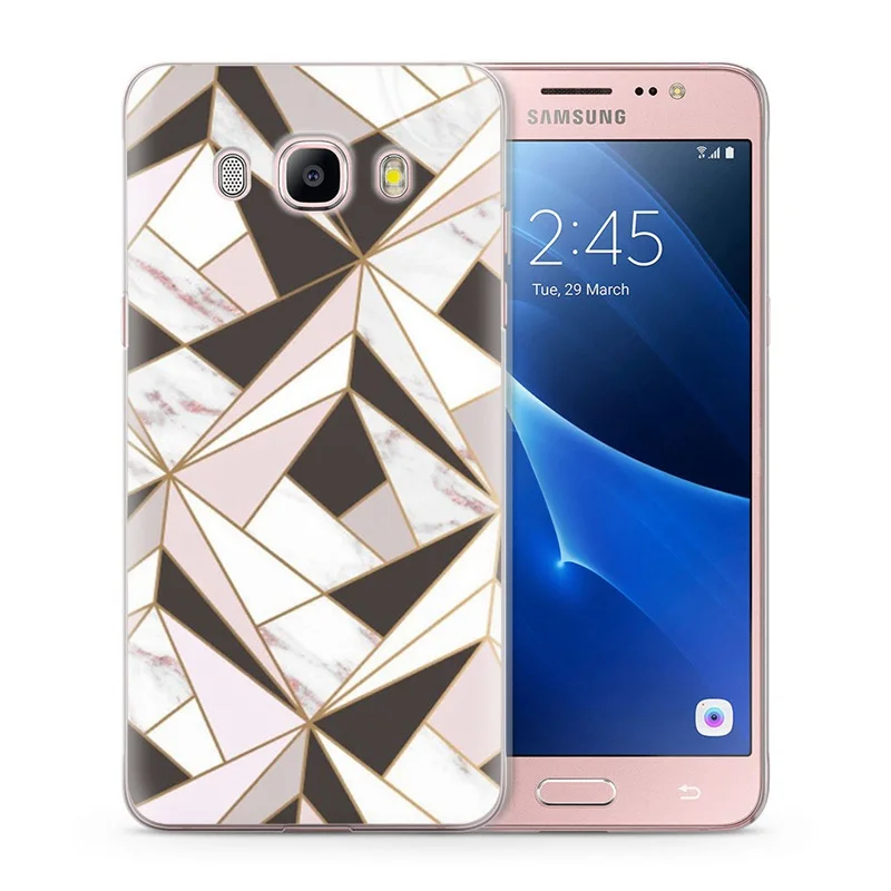 TPU Coque For Funda Samsung Galaxy J5 2016 Case J510 J510F Colorful Soft Cover Back Fundas Q062 |