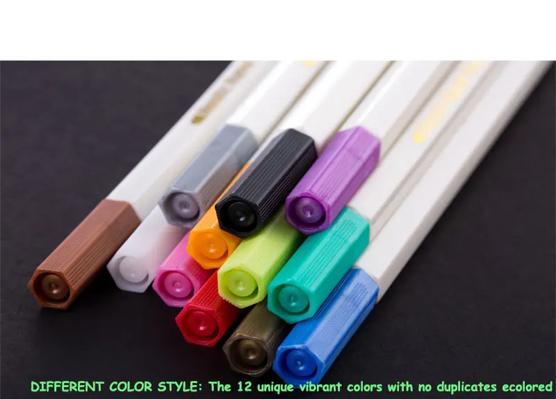 Металлическая Кисть ручка Блеск Искусство Рисование маркером Diy Paiting для изготовления подарочной карты фото художественный блеск ручка Маркер комплект, принадлежности для живописи