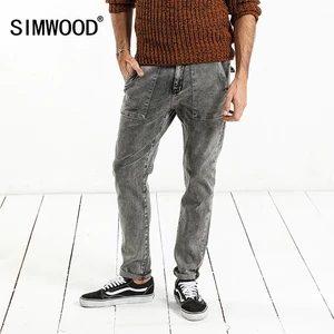 Джинсы SIMWOOD мужские, весенние, модные, облегающие, большого размера, NC017060