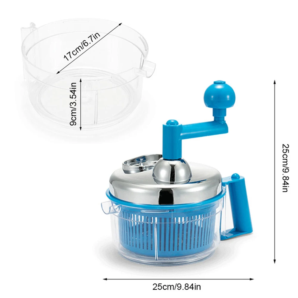 Бытовая ручная мясорубка 6 в 1 многофункциональная кухонная Ручной Кухонный