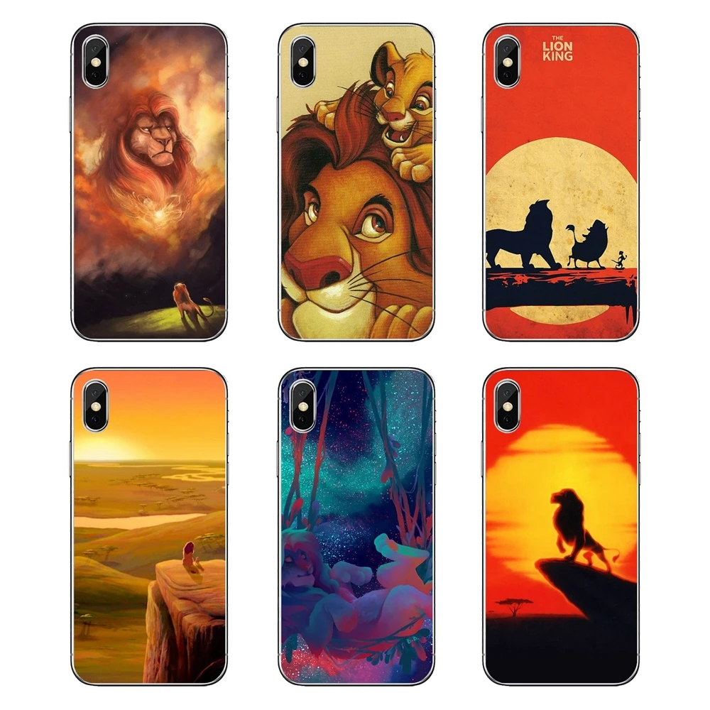 Чехол для мобильного телефона Hakuna Matata on Sunset The Lion King Huawei Honor 8 8C 8X 9 10 7A 7C Mate 20 Lite Pro P